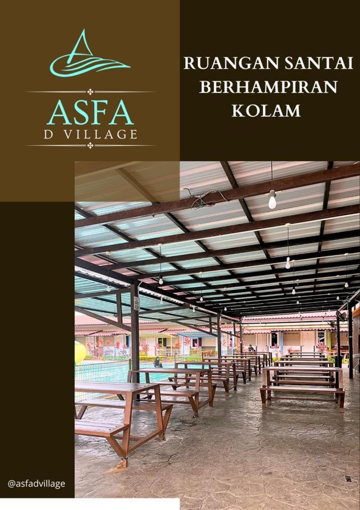 Asfa D Village - Resort - Homestay - Family Room Kemasik Luaran gambar